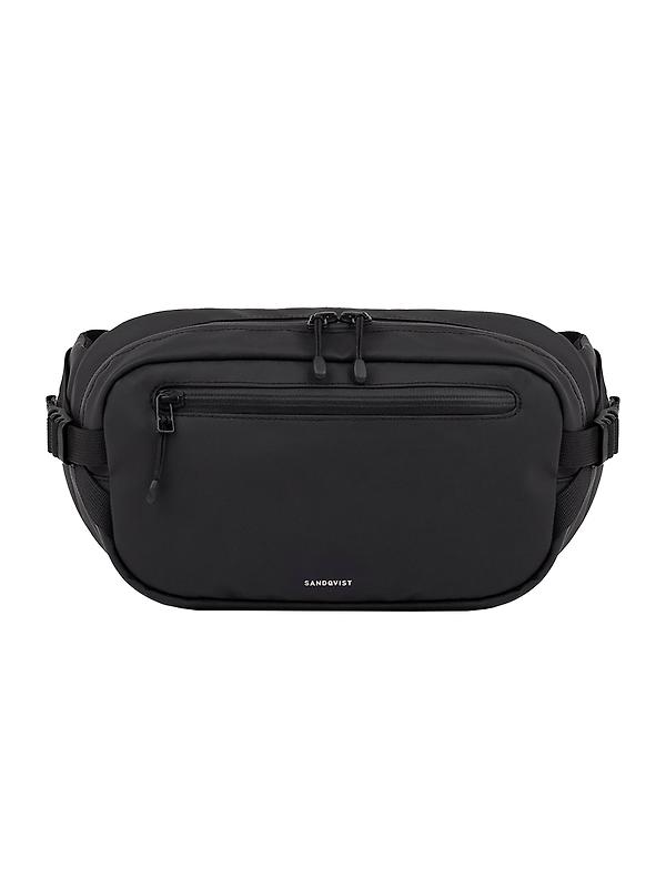 Sandqvist Milton Weekend Bag - Black | British Attire