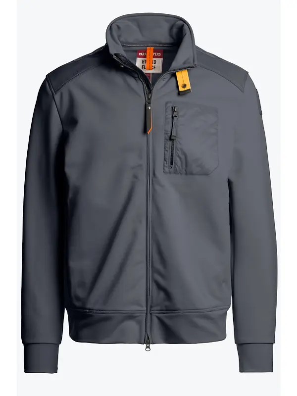 Parajumpers Men's London Hybrid Padded Sweatshirt - Gargoyle Image 1