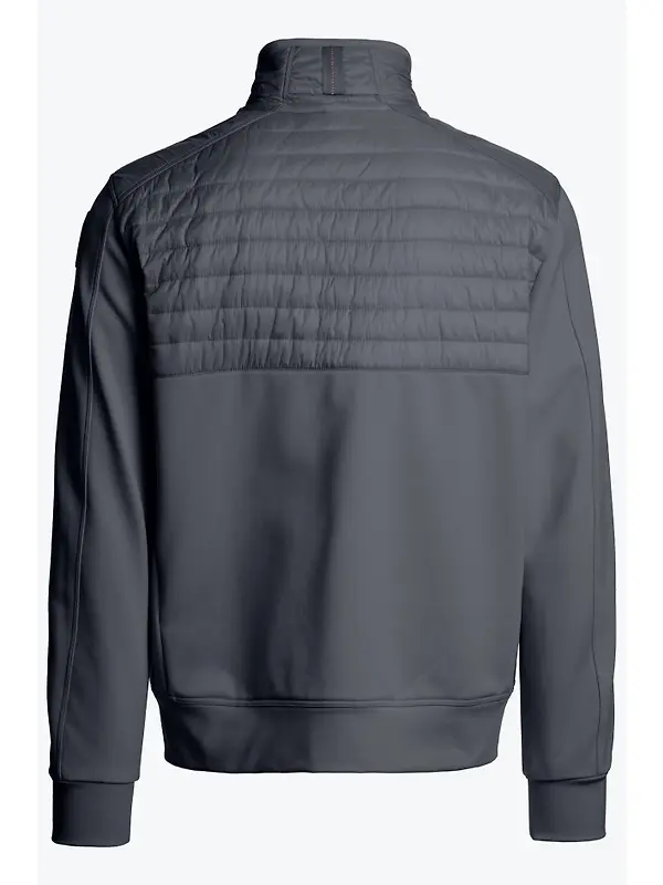 Parajumpers Men's London Hybrid Padded Sweatshirt - Gargoyle Image 2
