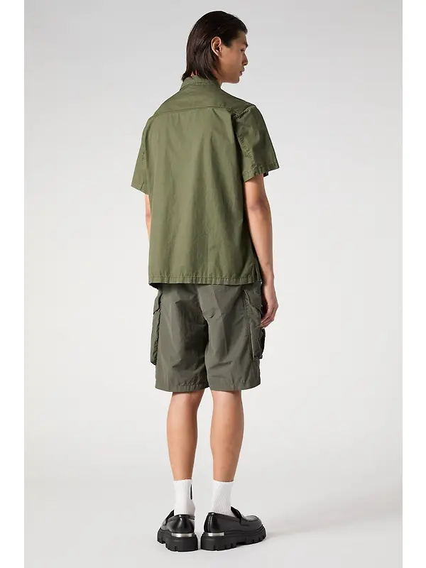 Parajumpers Men's Merv Short Sleeve Shirt - Tortuga Green Image 5