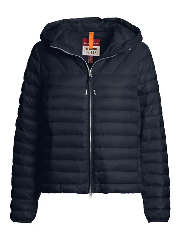 Parajumpers Women's Miroku Hooded Down Puffer Jacket - Blue Navy Image 1