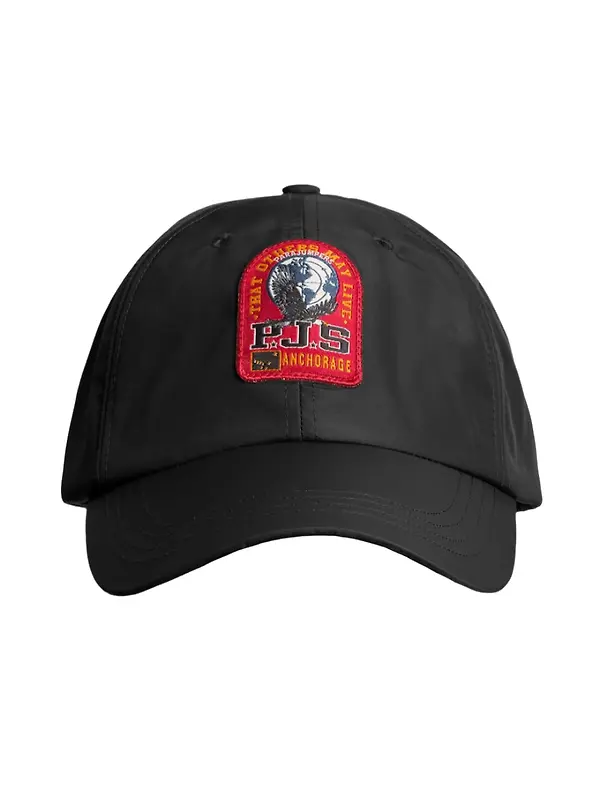 Parajumpers Patch Baseball Cap - Black Image 1