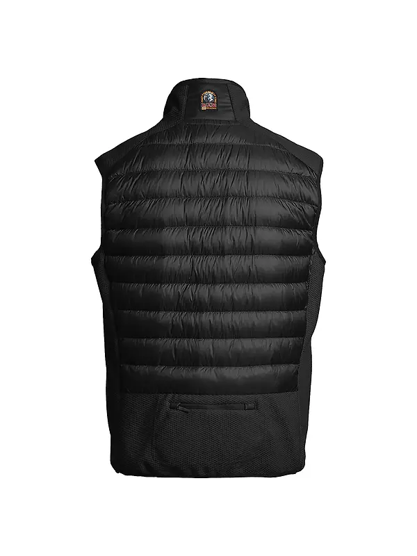 Parajumpers Men's Zavier Hybrid Vest - Black Image 3