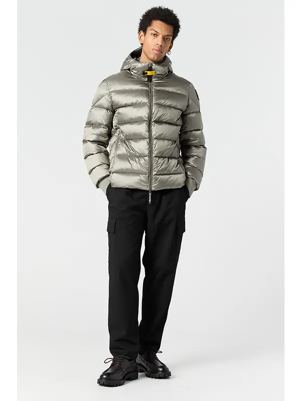 Parajumpers Men's Pharrell Hooded Down Bomber Jacket - Black Image 5