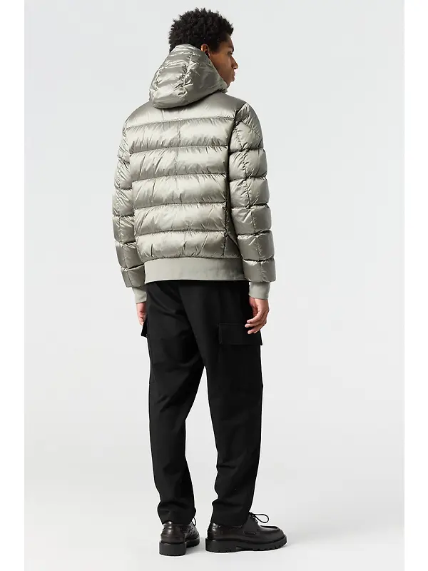 Parajumpers Men's Pharrell Hooded Down Bomber Jacket - Black Image 6
