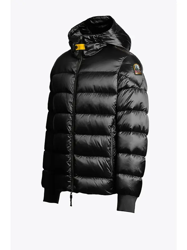 Parajumpers Men's Pharrell Hooded Down Bomber Jacket - Black Image 2