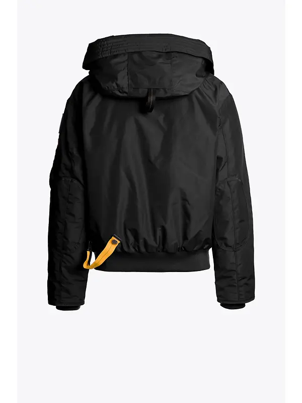 Parajumpers Women's Gobi Hooded Down Bomber Jacket - Black Image 3