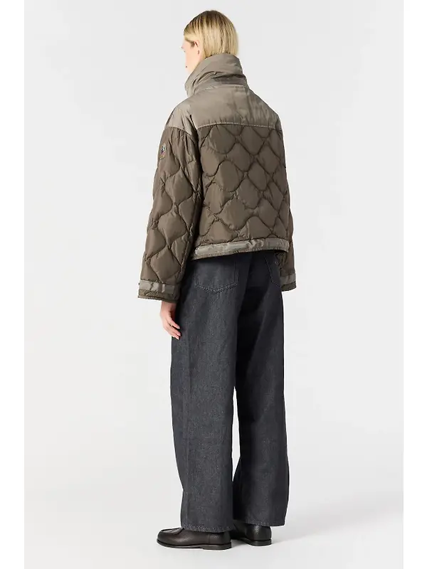 Parajumpers Women's Sumida Down Jacket - Olive Grey Image 4