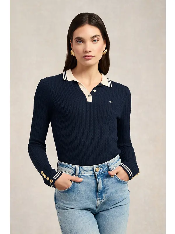 Holland Cooper Women's Orla Knit - Ink Navy Image 2