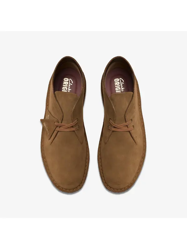 Clarks Originals Men's Desert Boots - Cola Suede Image 6