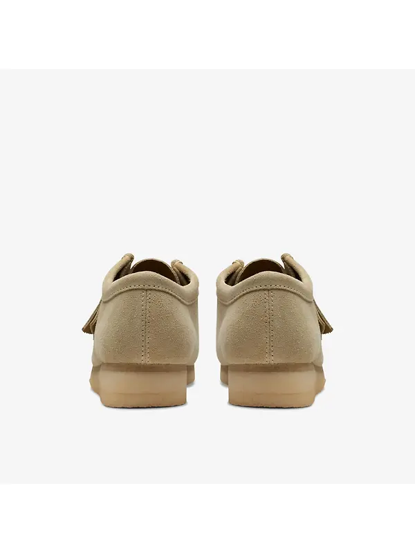Clarks Originals Men's Wallabee Shoes - Maple Suede Image 6