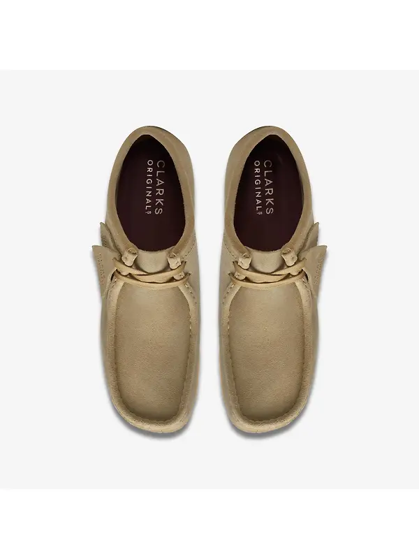Clarks Originals Men's Wallabee Shoes - Maple Suede Image 7