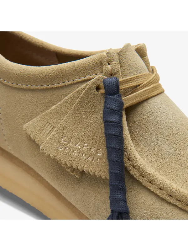 Clarks Originals Men's Wallabee Shoes - Maple Suede Image 8