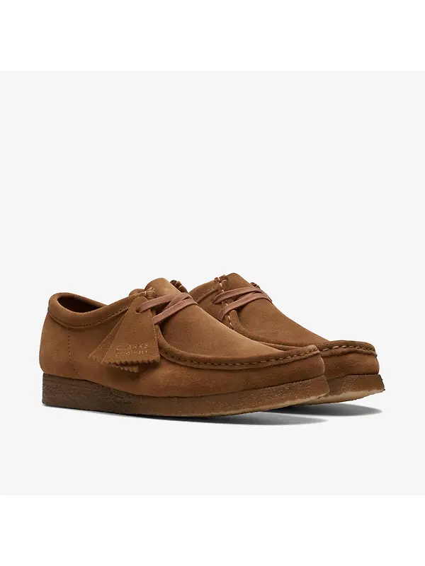 Clarks Originals Men's Wallabee Shoes - Cola Image 2