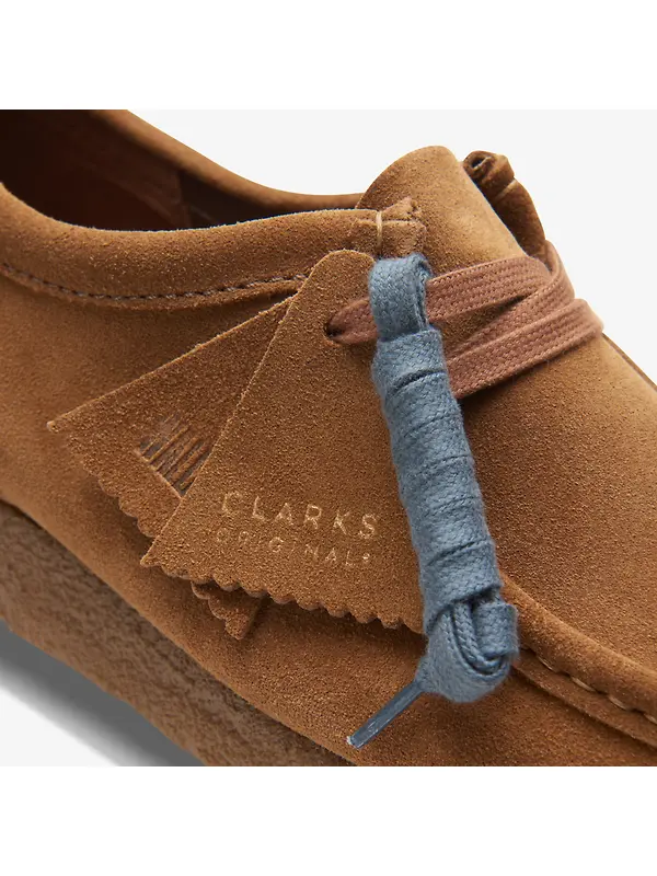 Clarks Originals Men's Wallabee Shoes - Cola Image 6
