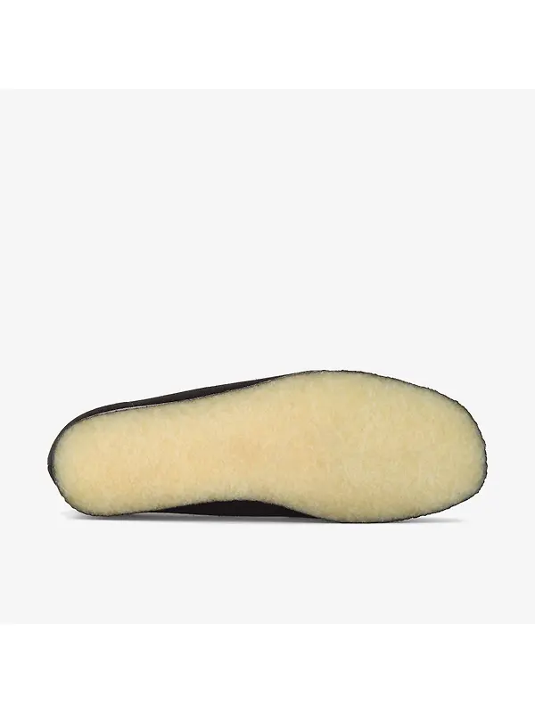 Clarks Originals Men's Wallabee Shoes - Black Suede Image 4