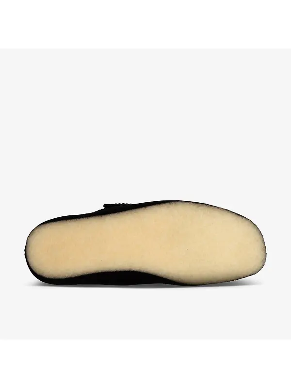 Clarks Originals Women's Wallabee Boots - Black Suede Image 3