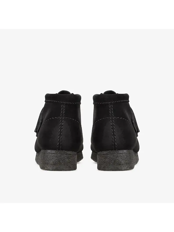 Clarks Originals Women's Wallabee Boots - Black Suede Image 5