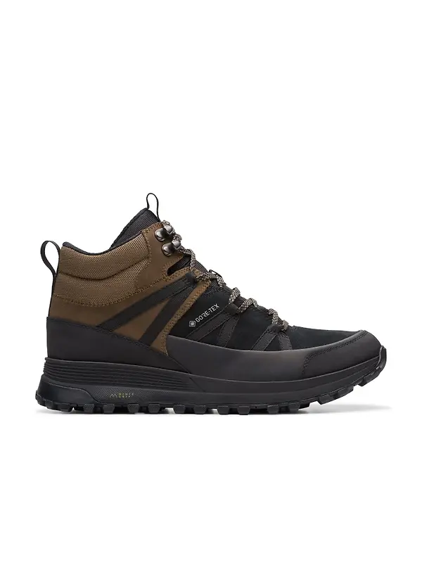 Clarks ATL Trek Rise GORE-TEX - Black Suede Image 1