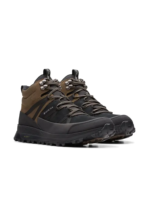 Clarks ATL Trek Rise GORE-TEX - Black Suede Image 3