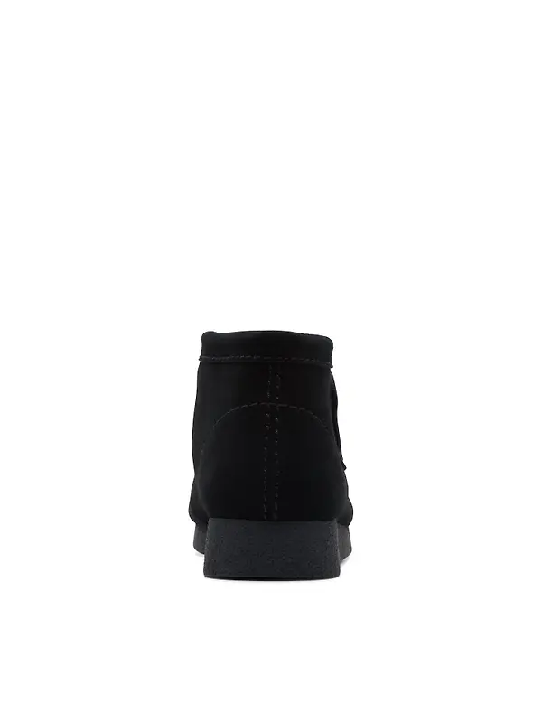 Clarks Men's Wallabee Evo Suede Boot - Black Image 7