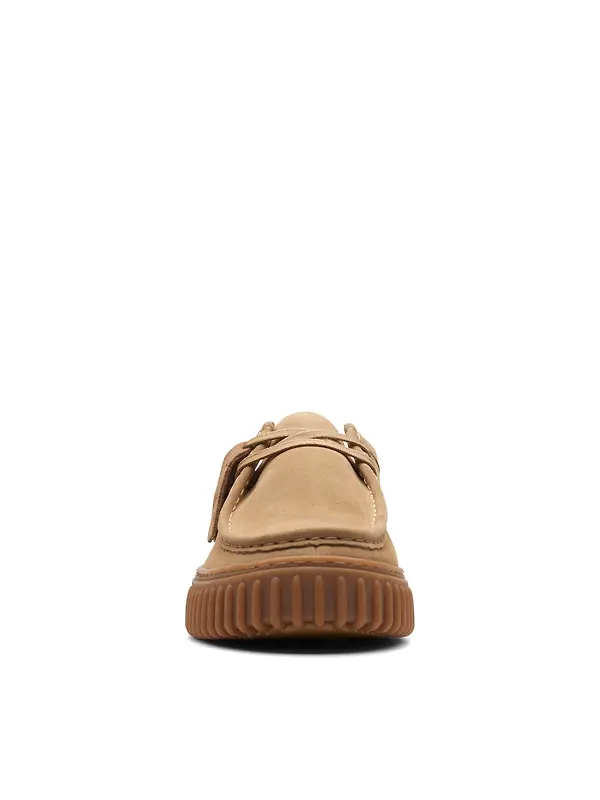 Clarks Men's Torhill Lo Shoes - Dark Sand Suede Image 8