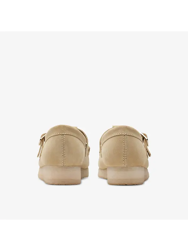 Clarks Originals Women's Wallabee T-Bar Shoes - Maple Suede Image 6