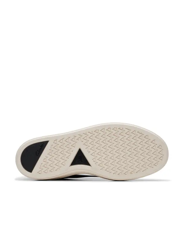 Clarks Men's Craft Swift Trainers - Black Leather Image 3