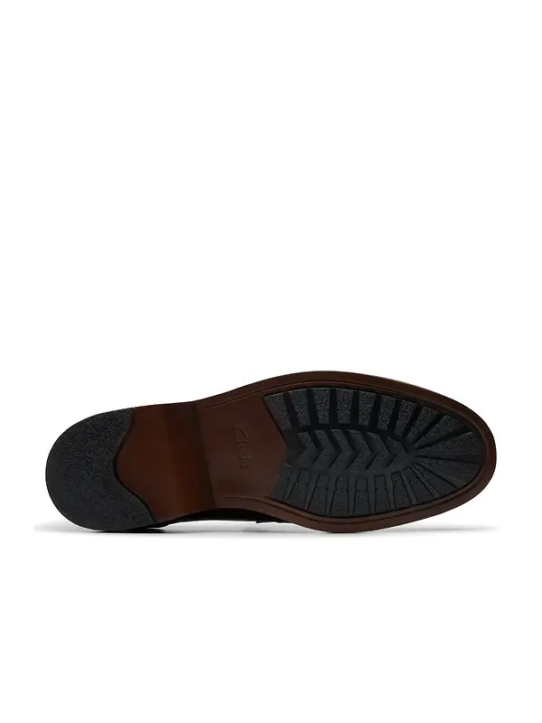 Clarks Men's Aldwin Step - Mid Tan Leather Image 8