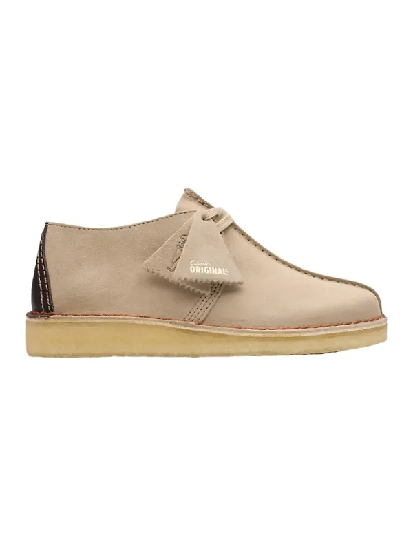 Clarks Originals Men's Desert Trek Shoes - Sand Suede Image 1