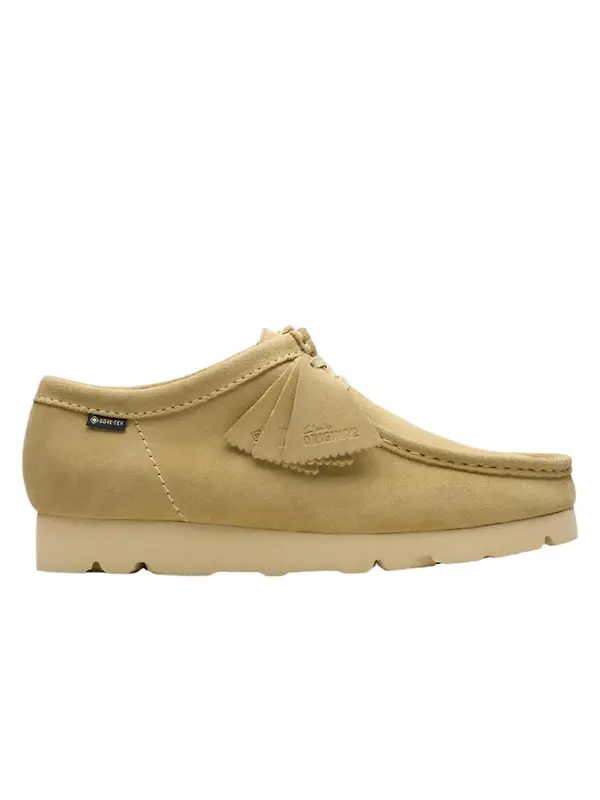 Clarks Originals Men's Wallabee Gore-Tex Shoes - Maple Suede Image 1