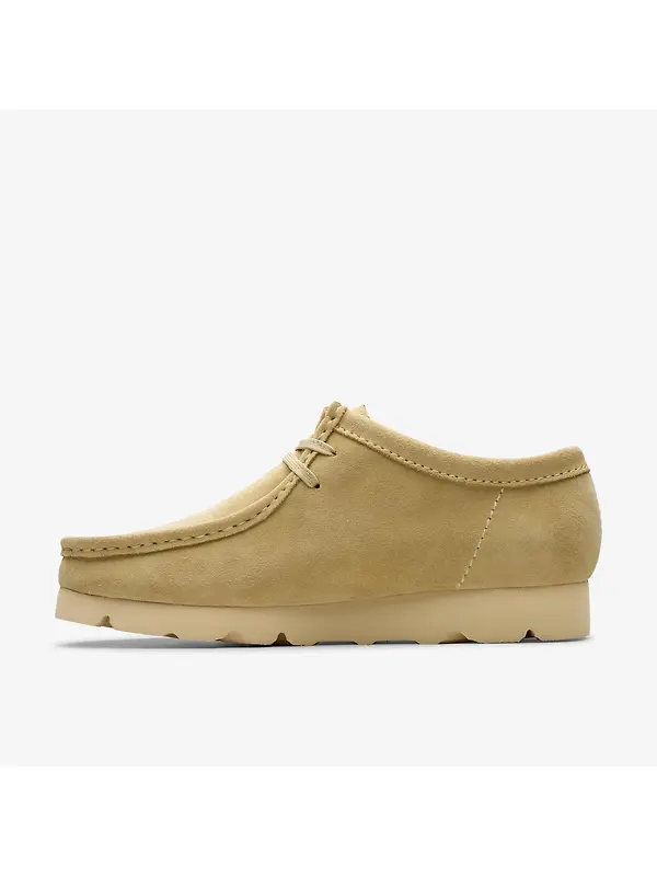 Clarks Originals Men's Wallabee Gore-Tex Shoes - Maple Suede Image 2
