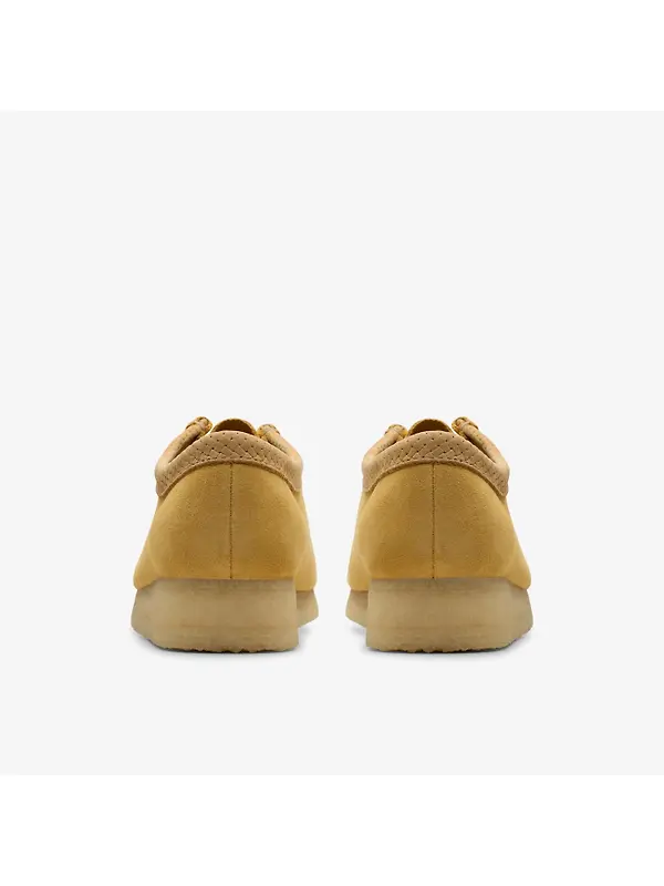 Clarks Originals Women's Wallabee Shoes - Golden Tan Suede Image 5