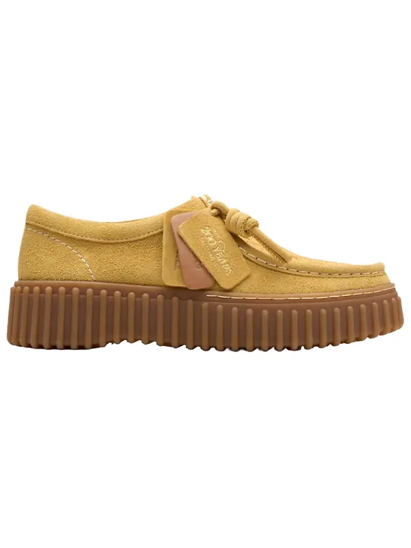 Clarks Women's Torhill Bee - Golden Tan Suede Image 1