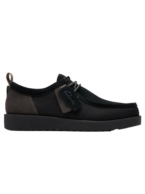 Clarks Men's Wallabee FTR 2 Lo Shoes - Black Combination Image 1