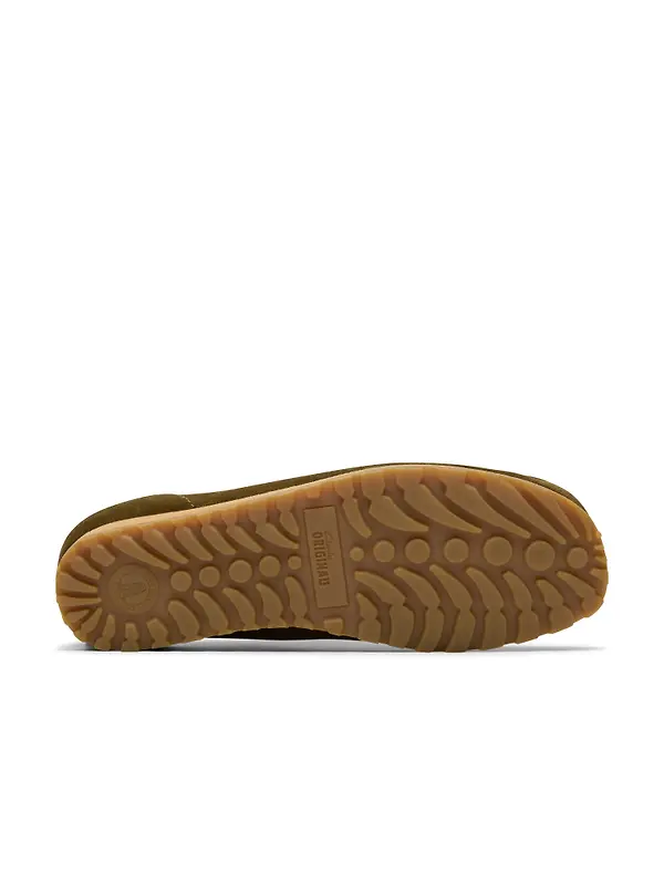 Clarks Originals Men's Wallabee RB Shoes - Olive Suede Image 3