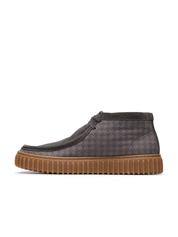 Clarks Men's Torhill Hi Boots - Grey Combi Image 2