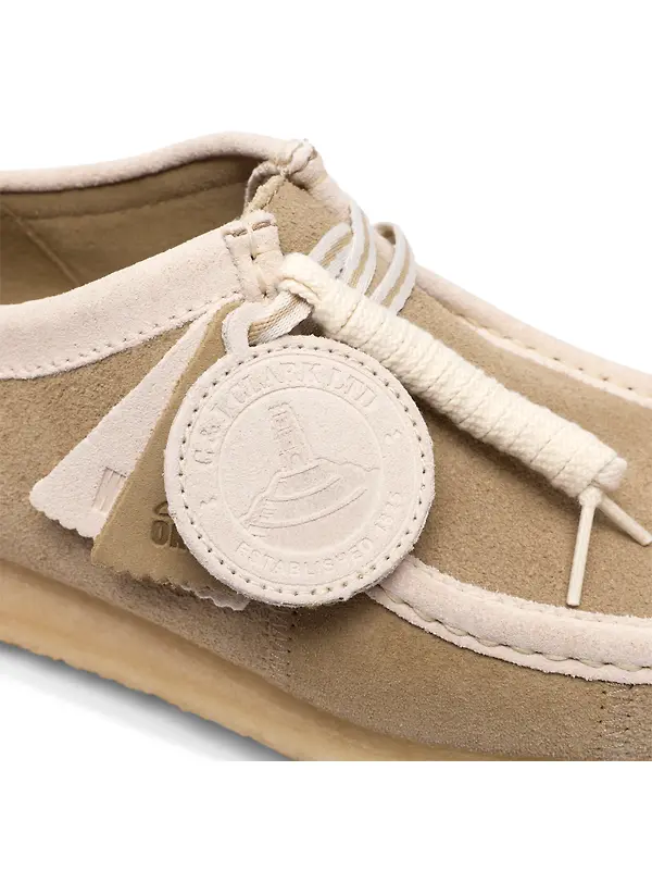 Clarks Originals Men's Wallabee Shoes - Maple Stripe Image 8
