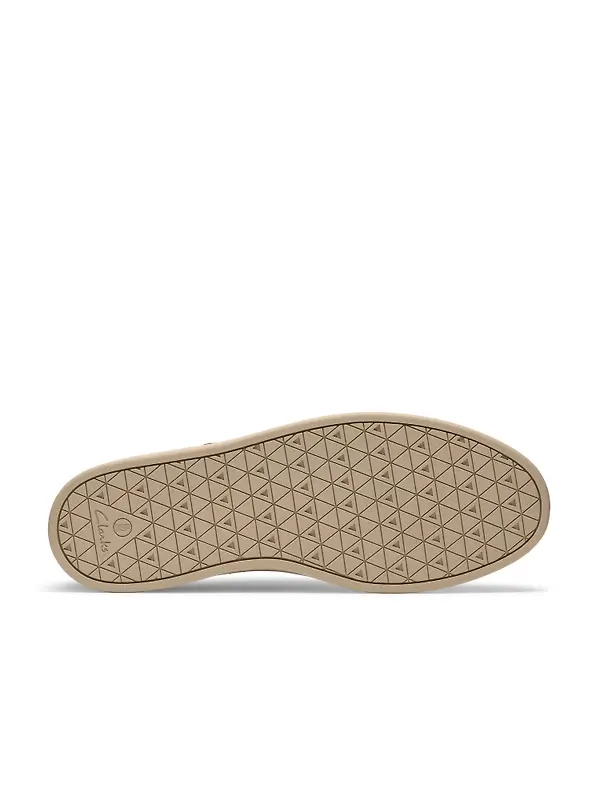 Clarks Men's Lockford Lace Trainers - Dark Sand Suede Image 3