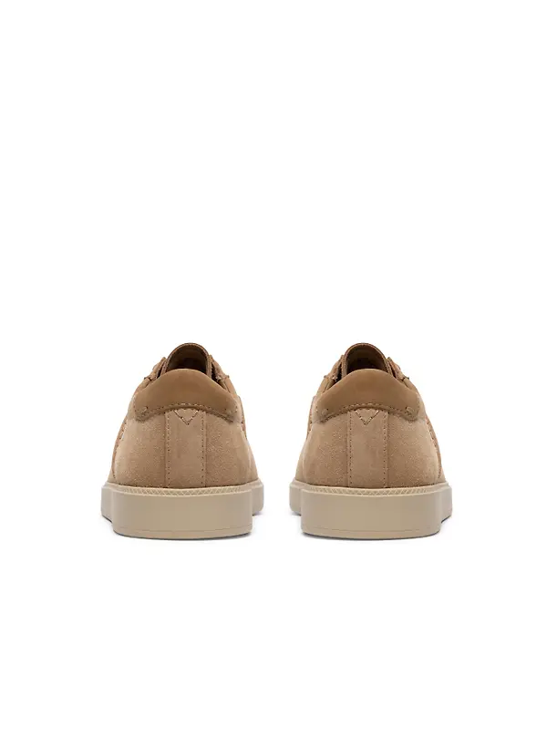Clarks Men's Lockford Lace Trainers - Dark Sand Suede Image 5