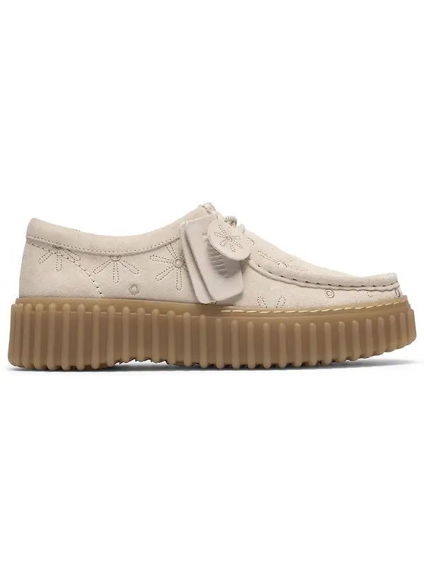 Clarks Women's Torhill Bee - Cream Interest Image 1
