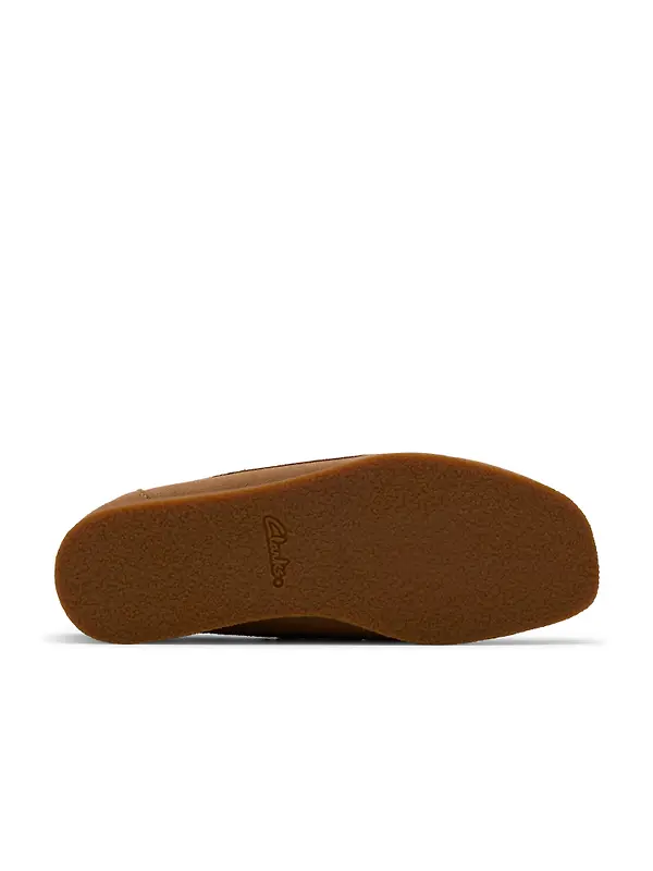 Clarks Women's Wallabee Evo Sea Shoes - Dark Sand Suede Image 3