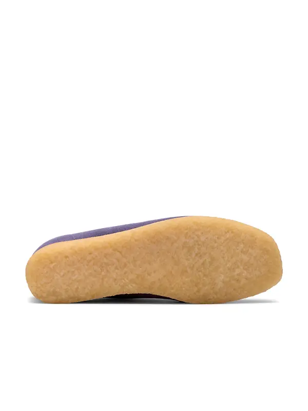 Clarks Originals Women's Wallabee Shoes - Purple Interest Image 2