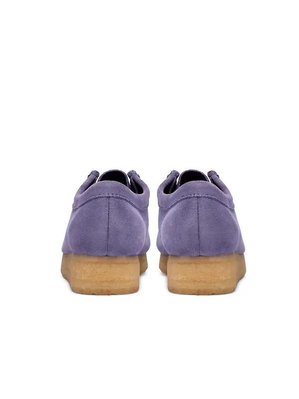 Clarks Originals Women's Wallabee Shoes - Purple Interest Image 5