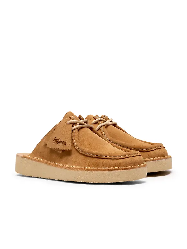 Clarks Originals Women's Nomad Mules - Tan Suede Image 4
