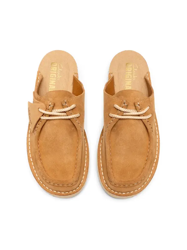 Clarks Originals Women's Nomad Mules - Tan Suede Image 6