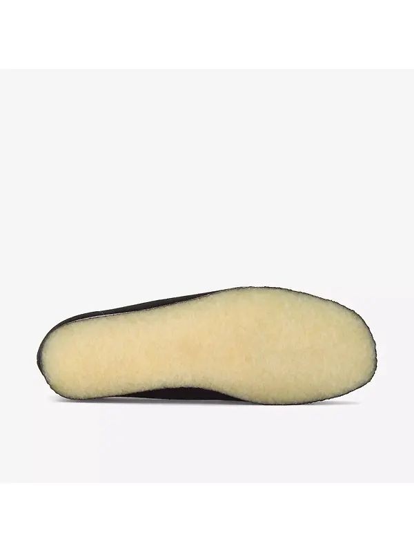 Clarks Originals Women's Wallabee Shoes - Black Suede Image 5