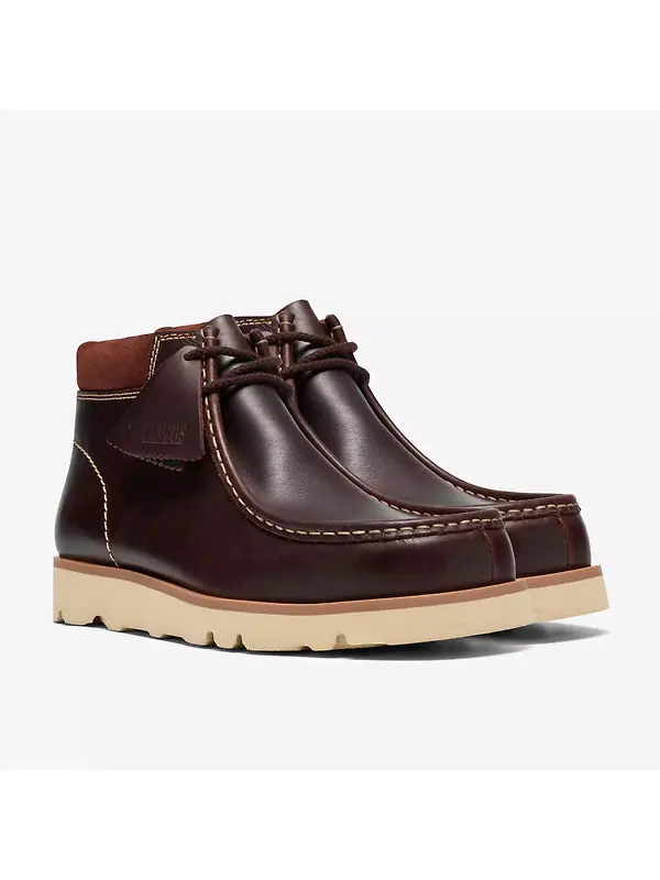 Clarks Originals Men's Walla Orkhon Wallabee Boots - British Tan Image 5