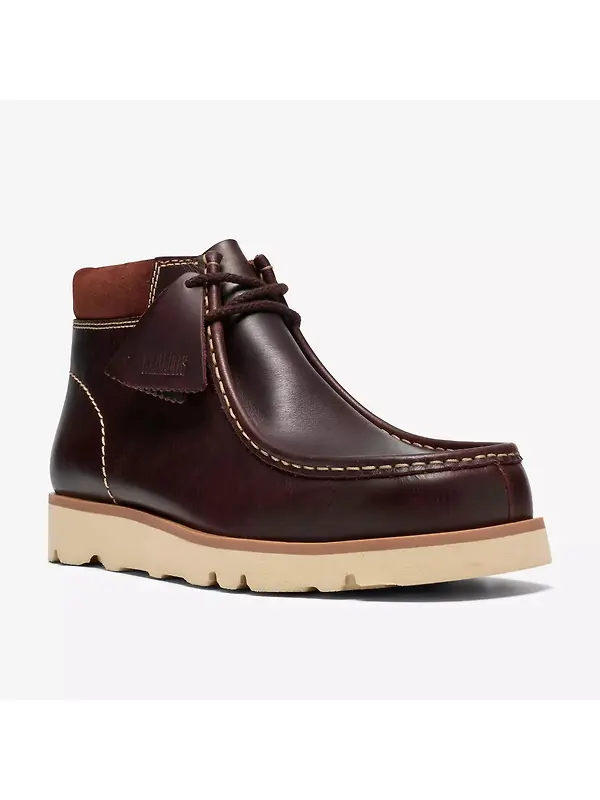 Clarks Originals Men's Walla Orkhon Wallabee Boots - British Tan Image 8