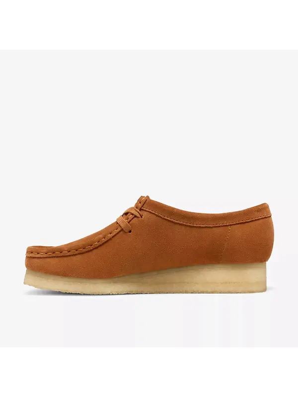 Clarks Originals Women's Wallabee Shoes - Ginger Suede Image 2
